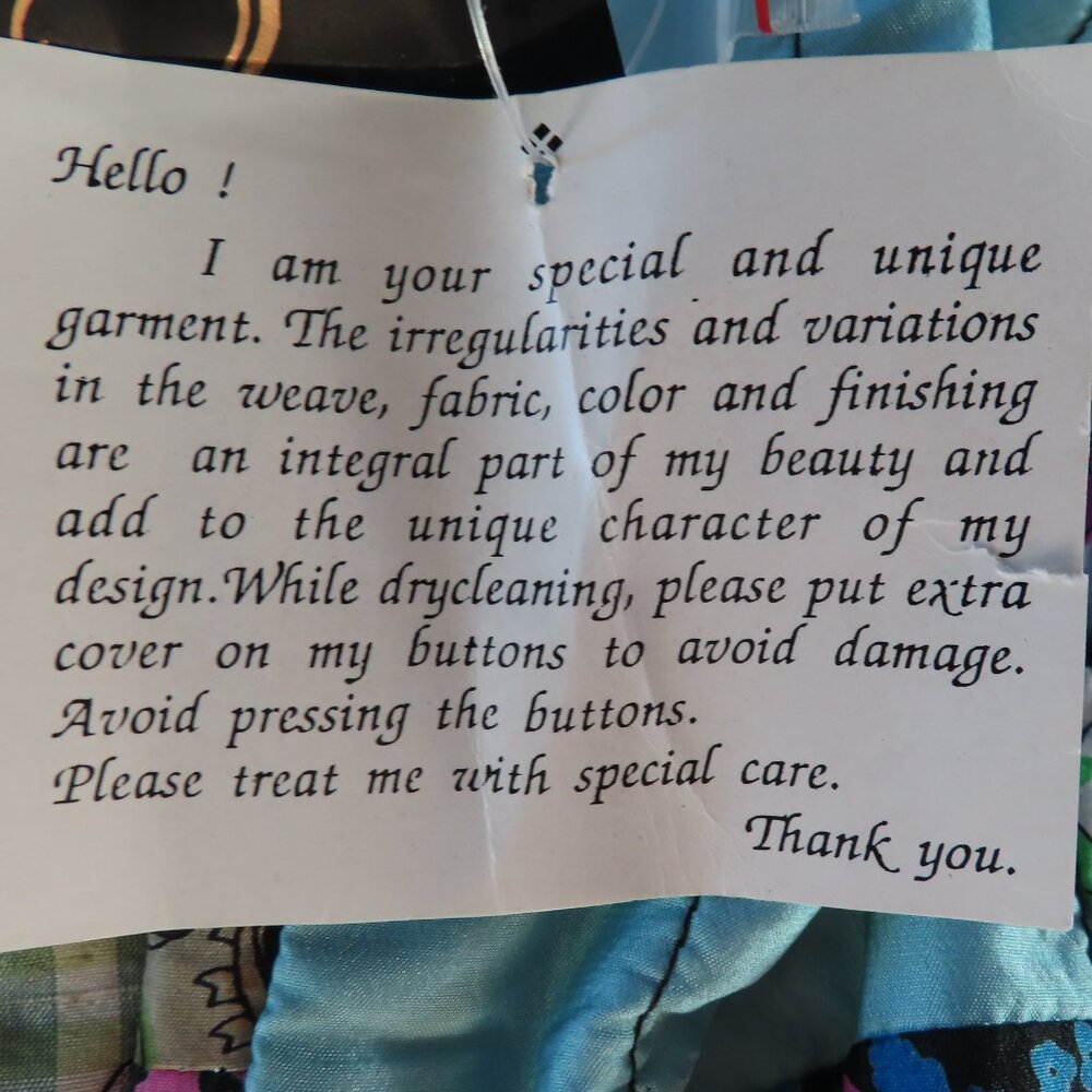 NWT Allure Reversible Colorful Patchwork Jacket P… - image 8